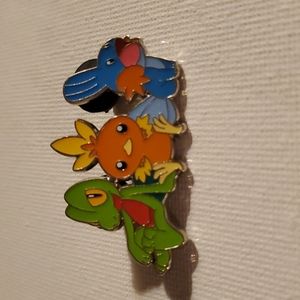 Painted lapel pin